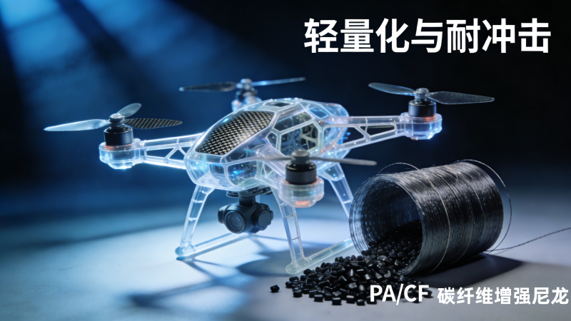 无人机机身材料应用 - PA/CF材料在无人机结构中的应用